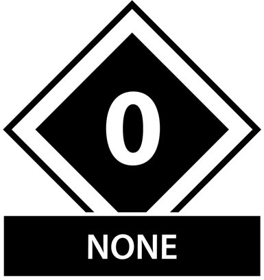 Judging Scale 0 None