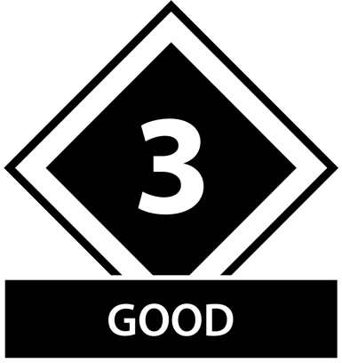 Judging Scale 3 Good
